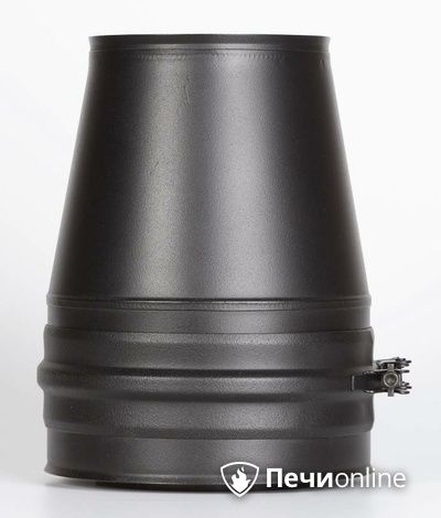 Комплектующие дымохода Schiedel Конус д250 PM25 (Черный) Permetr в Великом Новгороде