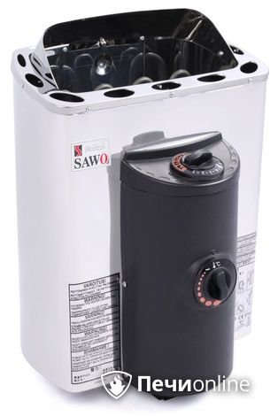 Электрокаменка для сауны Sawo Mini X MX-30NB-Z с пультом управления в Великом Новгороде