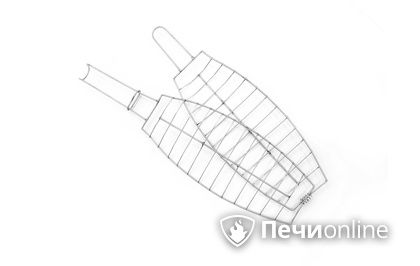Аксессуар для приготовления на огне Технокерамика Решетка для рыбы в Великом Новгороде
