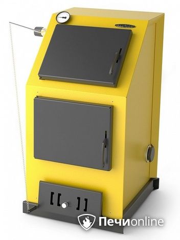 Твердотопливный котел TMF Оптимус Автоматик 20кВт АРТ под ТЭН желтый в Великом Новгороде