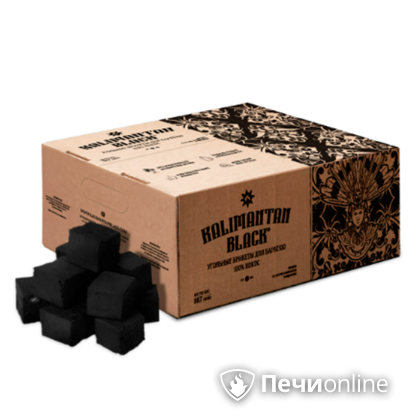  Kalimantan Black Кокосовый уголь для барбекю, 8кг в Великом Новгороде