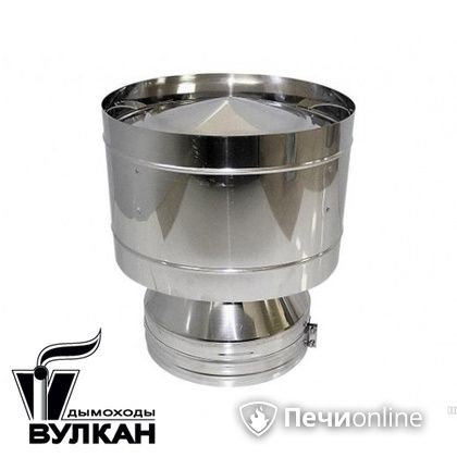 Дефлектор Вулкан DDH оцинкованный с изоляцией 50 мм D=160/260 в Великом Новгороде